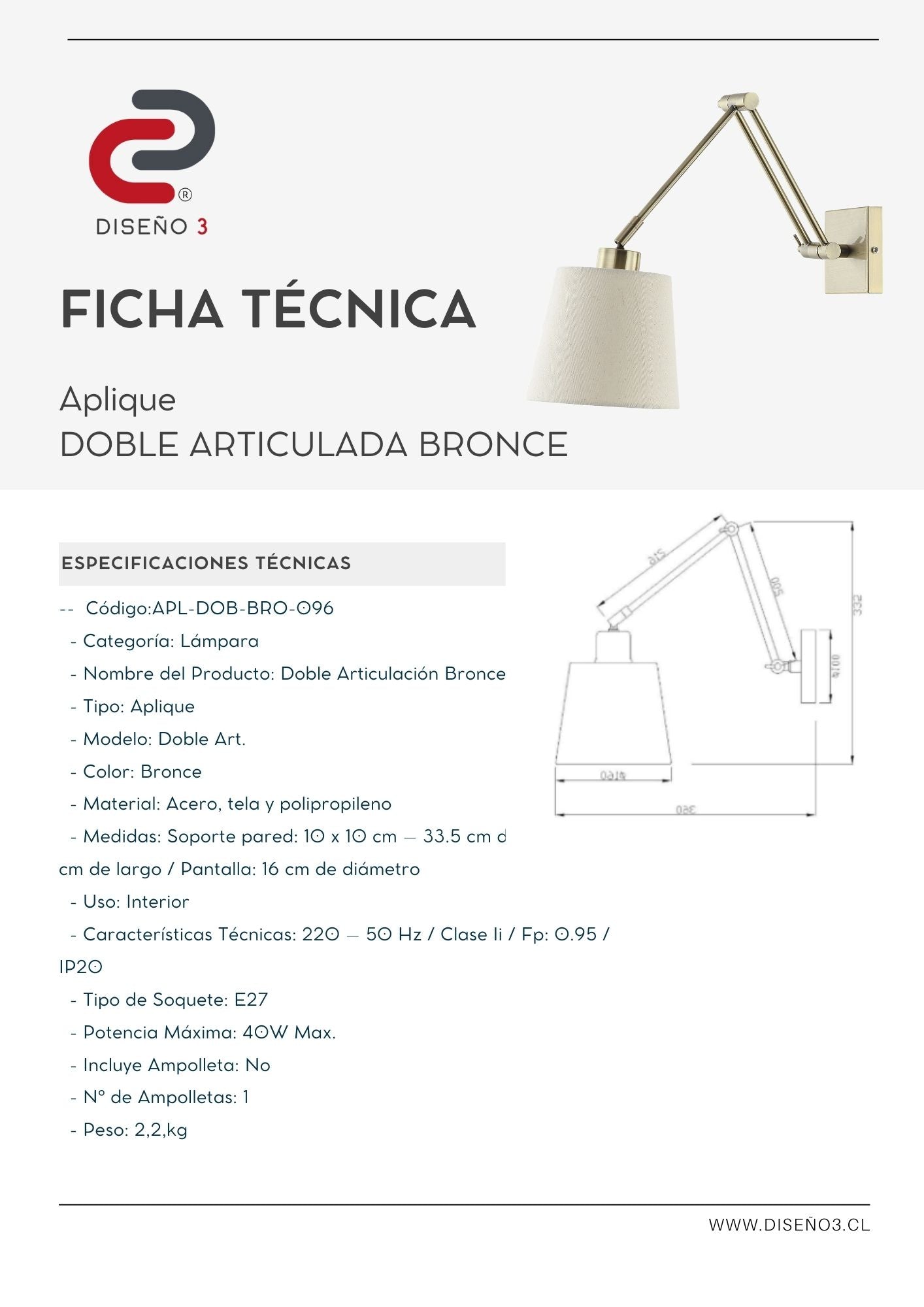 APLIQUE ARTICULADO