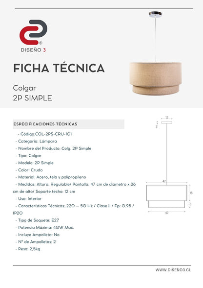COLGAR 2P SIMPLE