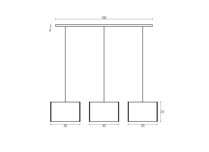COLGAR 3 DE 30 CM