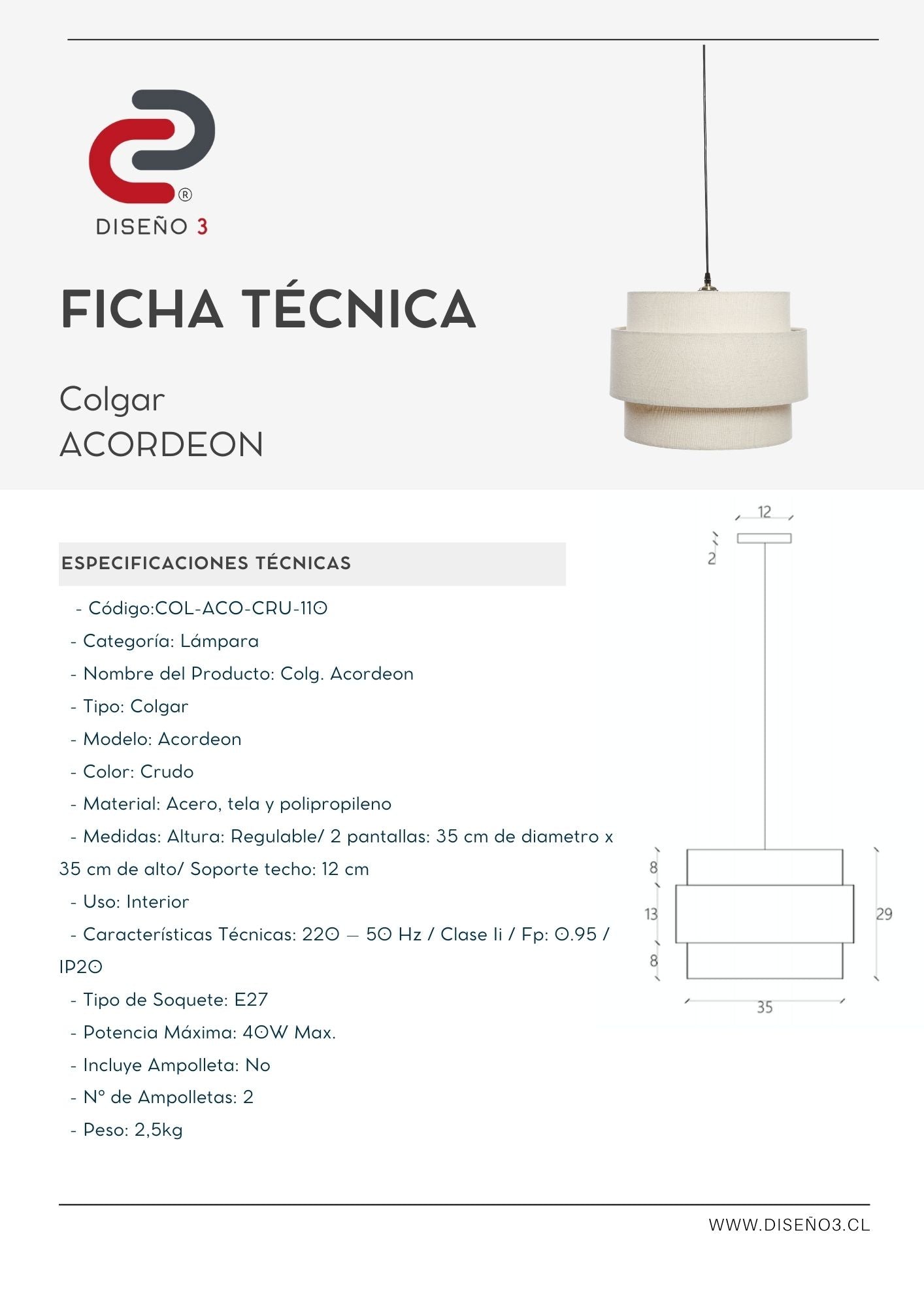 COLGAR ACORDEON