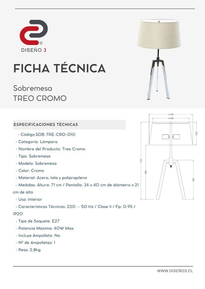 TREO SOBREMESA