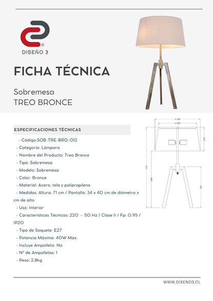 TREO SOBREMESA