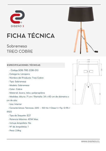 TREO SOBREMESA